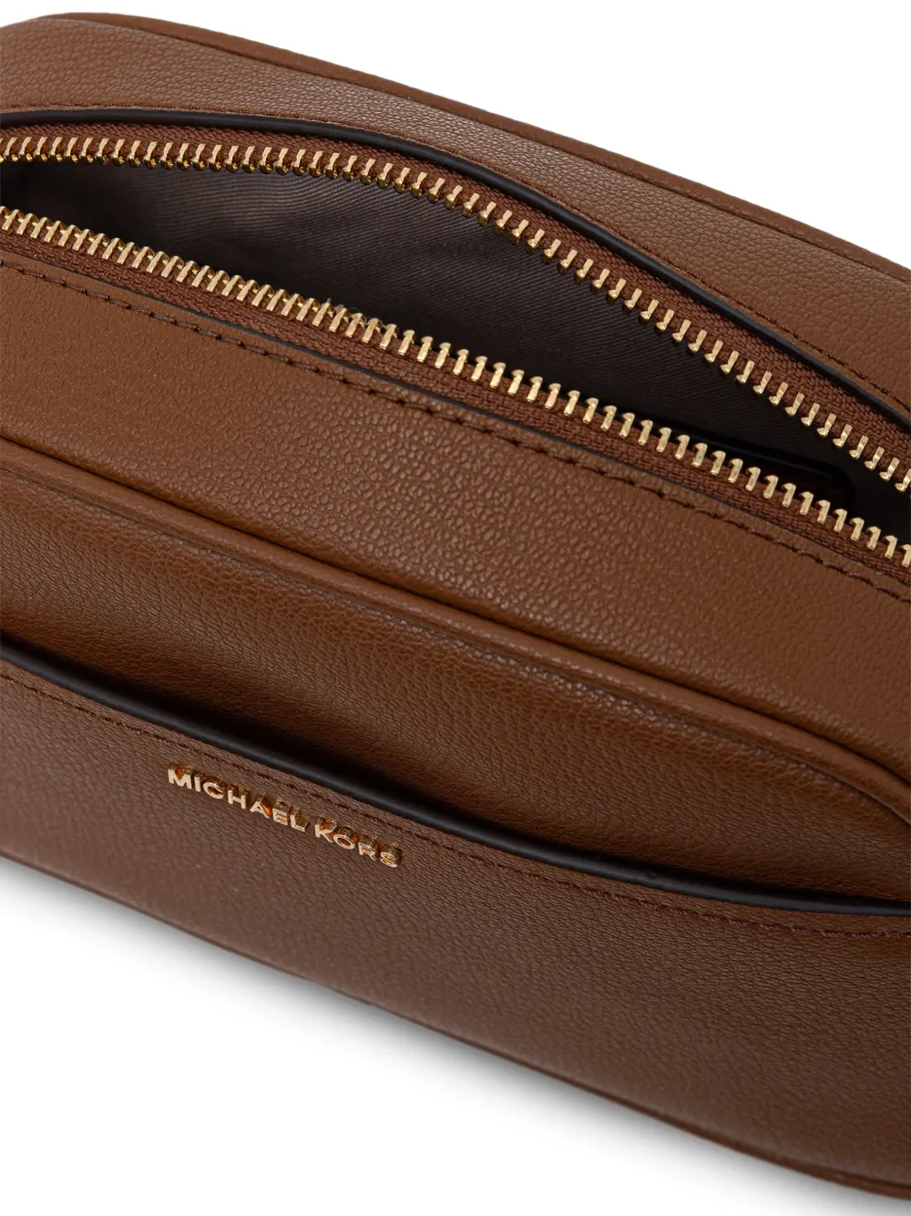 Michael Kors Crossbodytas met logoband Bruin