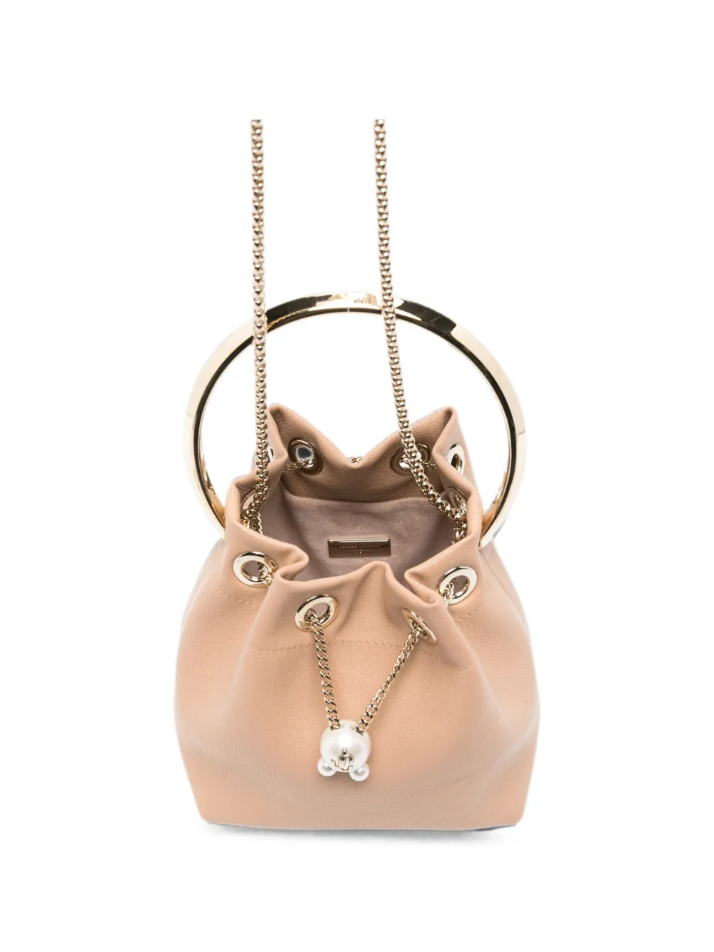 Jimmy Choo Bon bucket-tas Beige