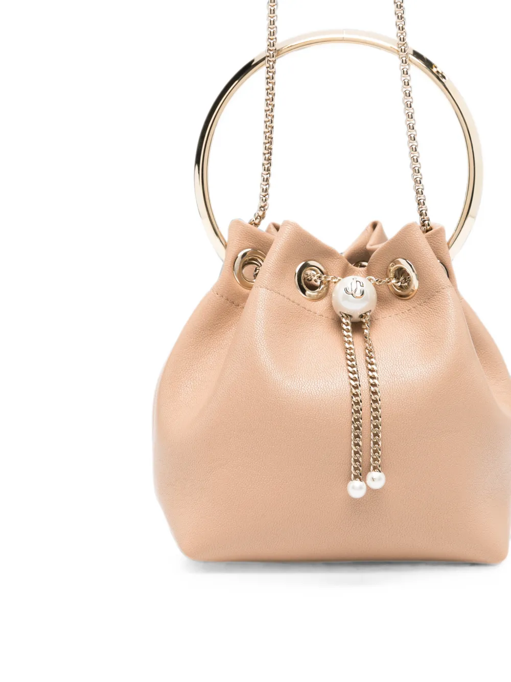 Jimmy Choo Bon bucket-tas Beige