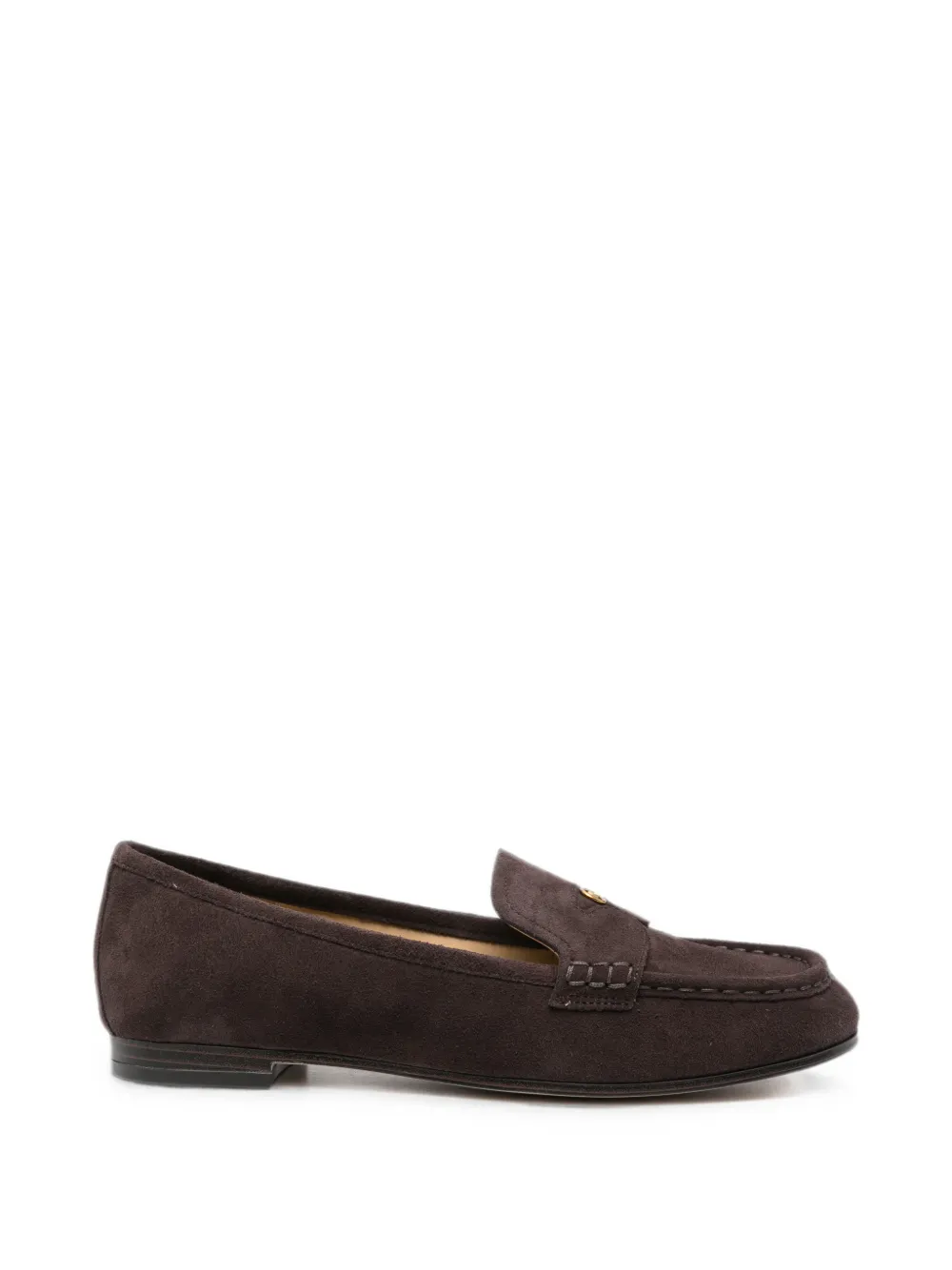 Michael Kors Jennings logo-plaque suede loafers Bruin