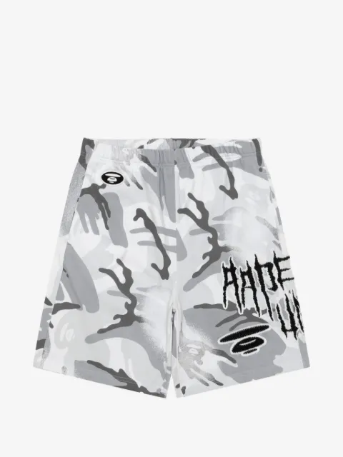 AAPE BY *A BATHING APE® short AAPEUNVS à imprimé camouflage
