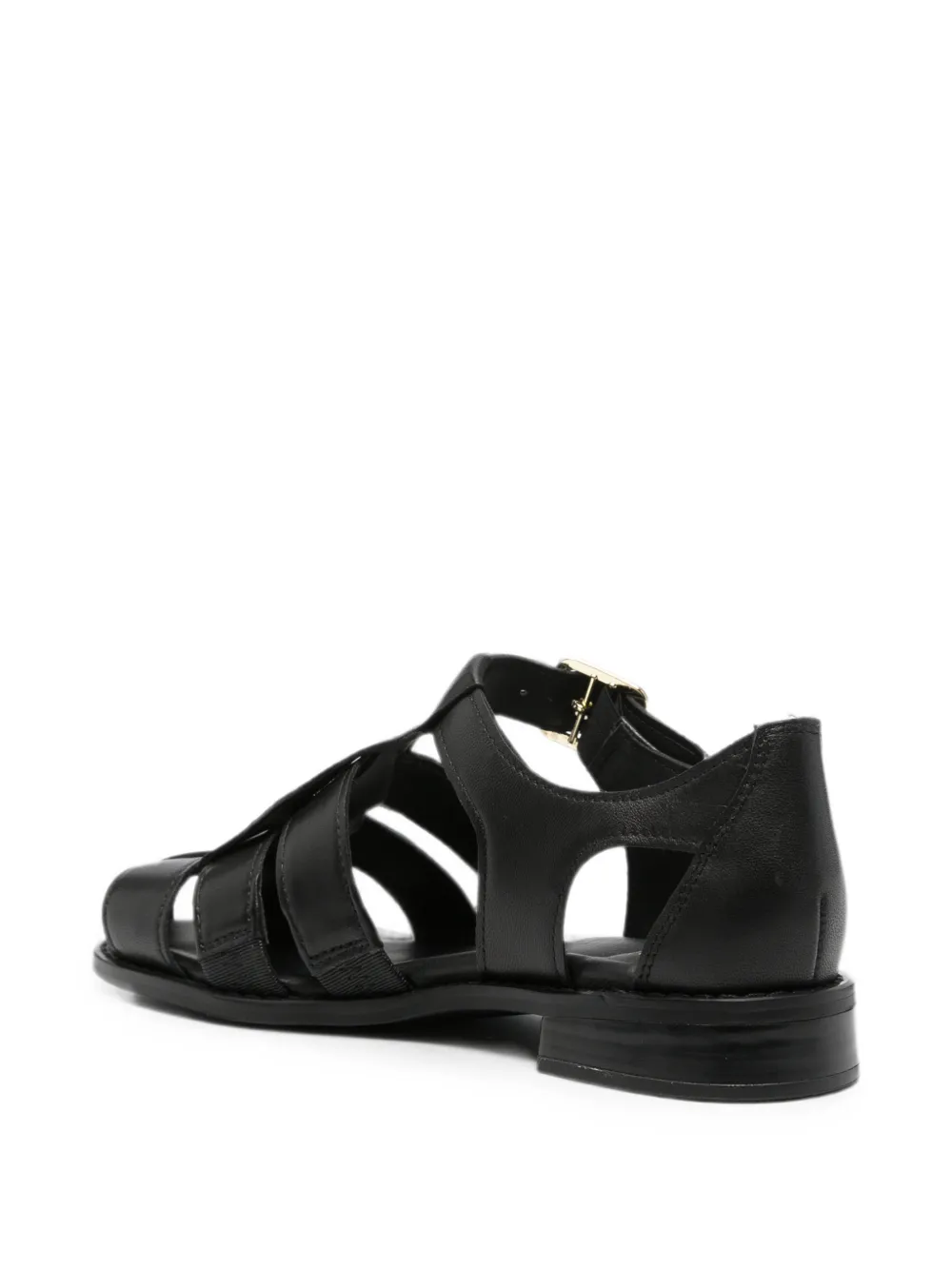 Clarks Hana Sun gekooide sandalen met gespsluiting Zwart