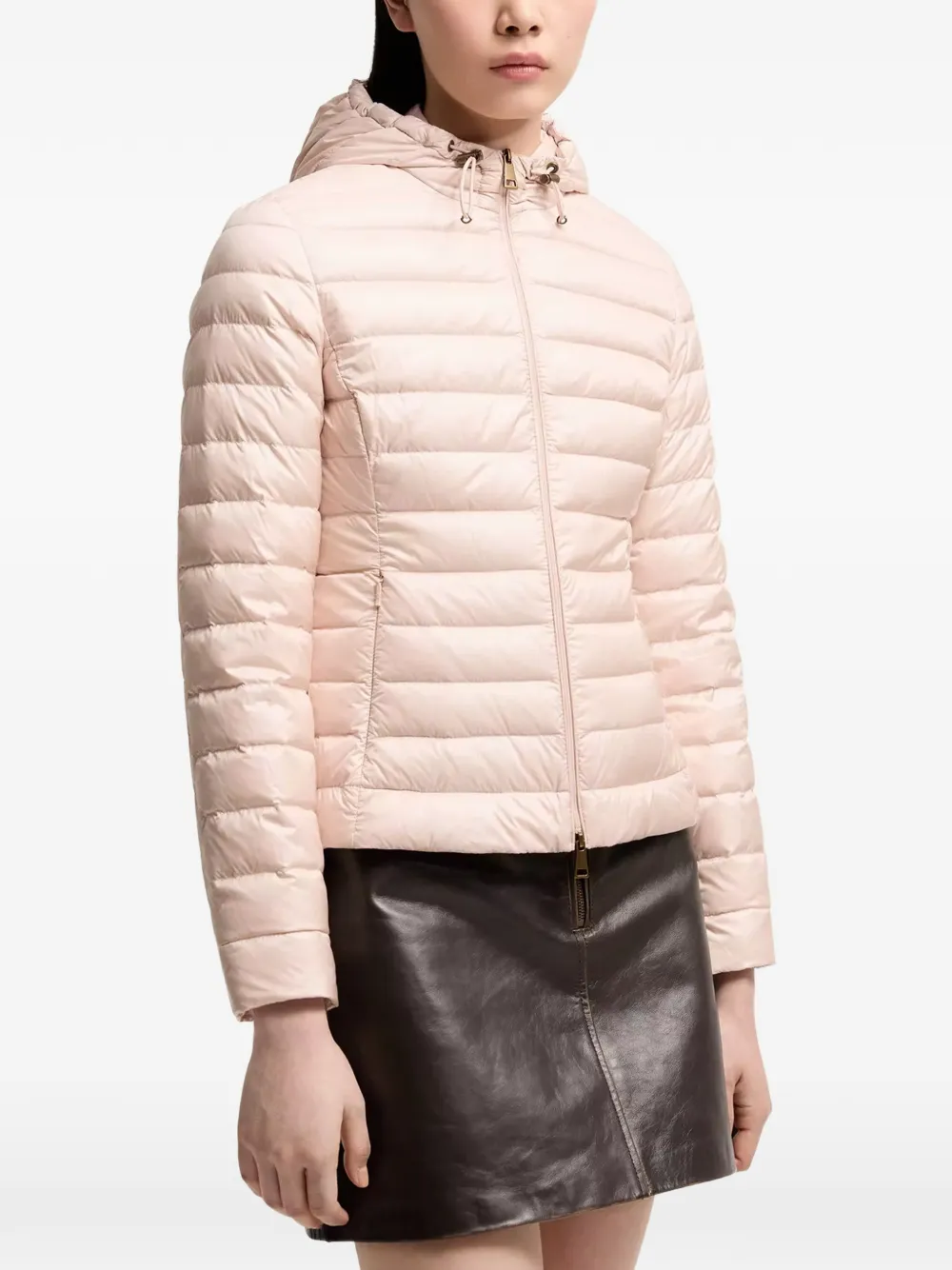 Moncler Igelhood jack met capuchon Roze