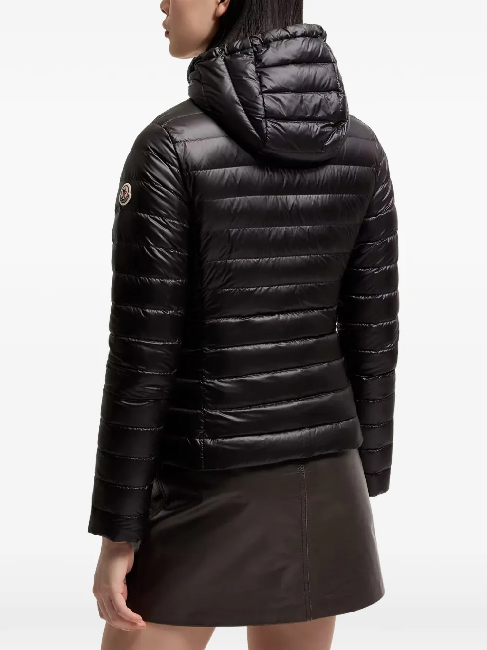 Moncler Igelhood jack met capuchon Zwart