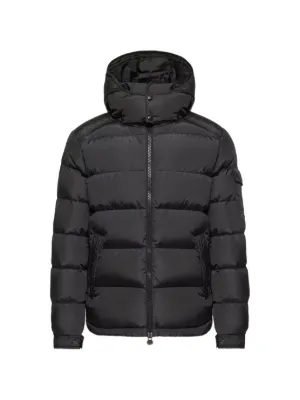 Moncler Forez Hooded Puffer Jacket | Black | FARFETCH