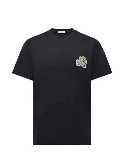 Moncler camiseta con parche del logo