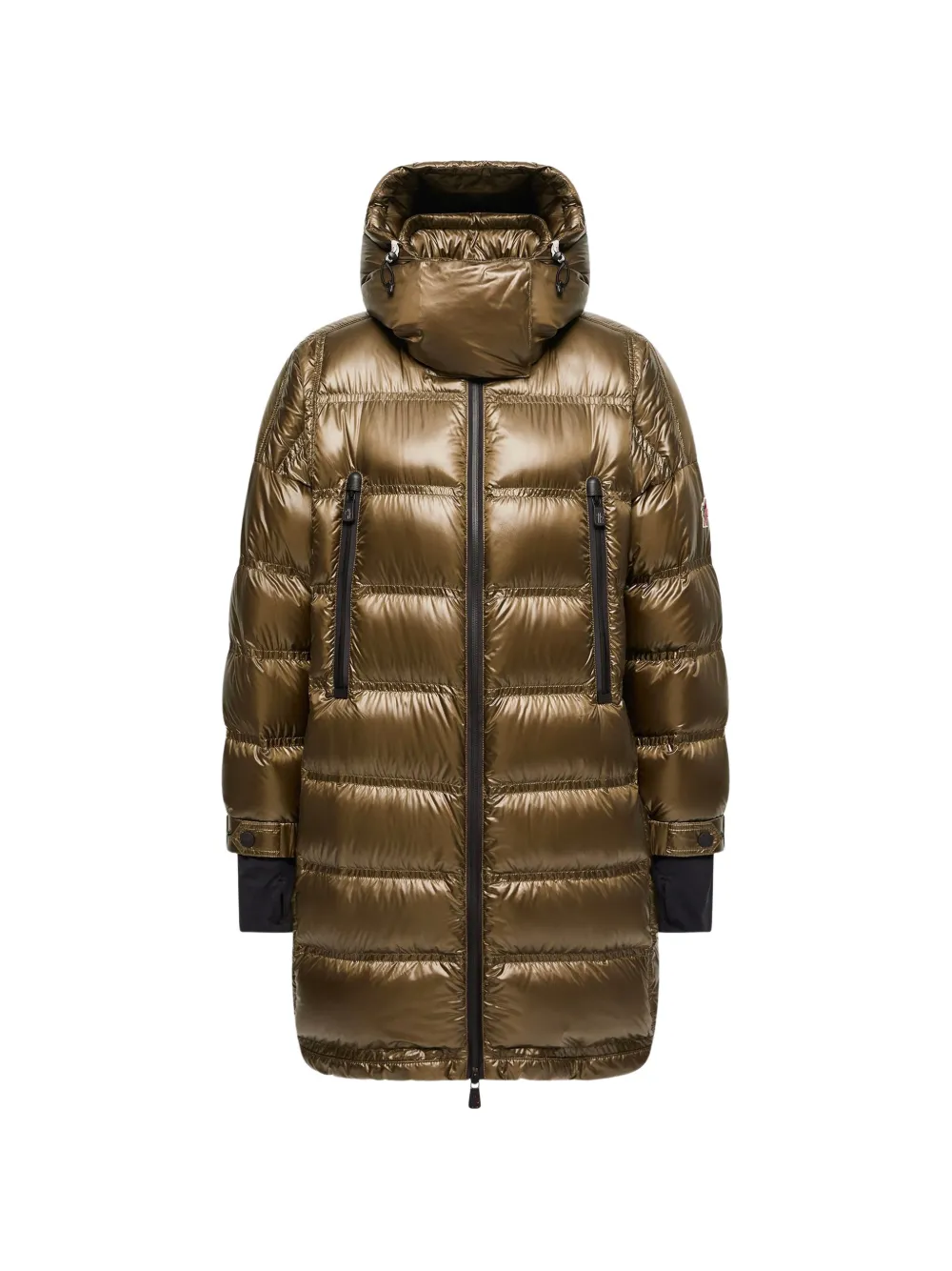 Moncler Rochelairs quilted hooded down coat