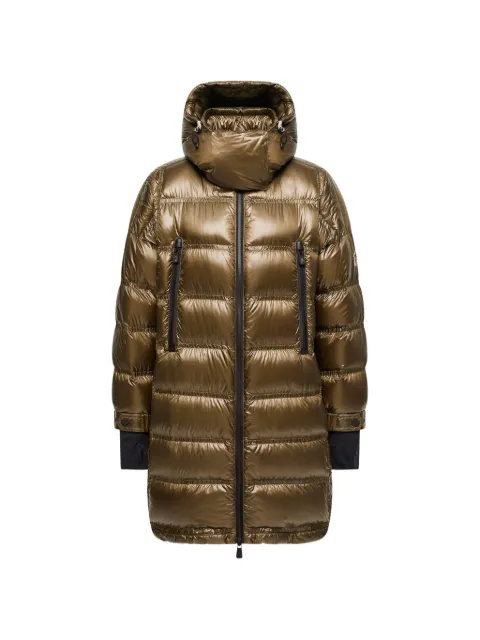 Moncler Rochelairs quilted hooded down coat