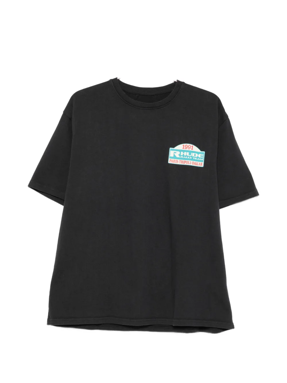 Rhude Graphic-print T-shirt In Black