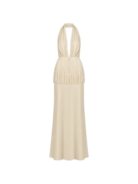 Baobab Paloma fringe-detail maxi dress