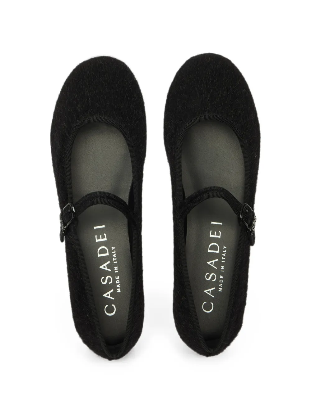 Casadei C-Chain ballet flats Zwart
