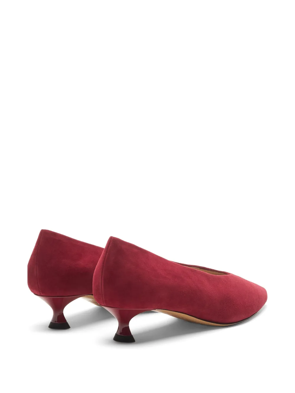 Casadei Giselle pumps met amandelvormige neus Rood