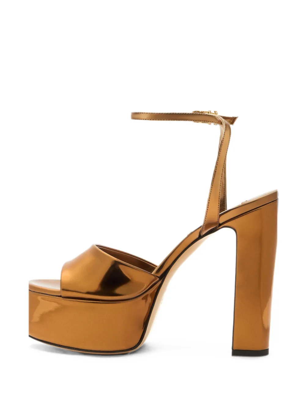 Casadei Patty Platform Interstellar sandals Goud