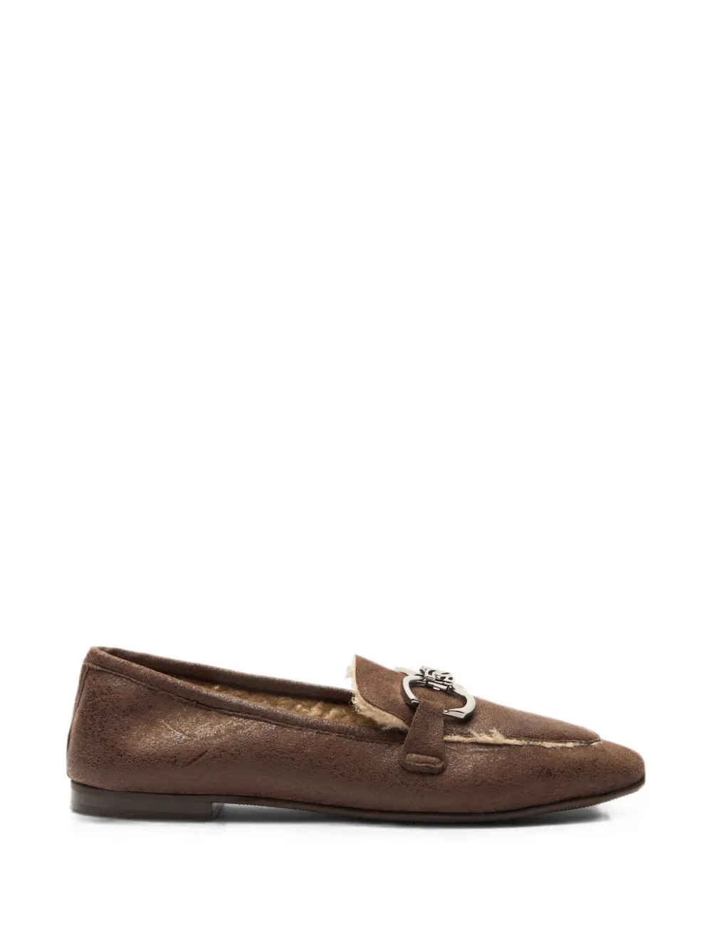 Casadei Bufaland chain-detail loafers Bruin