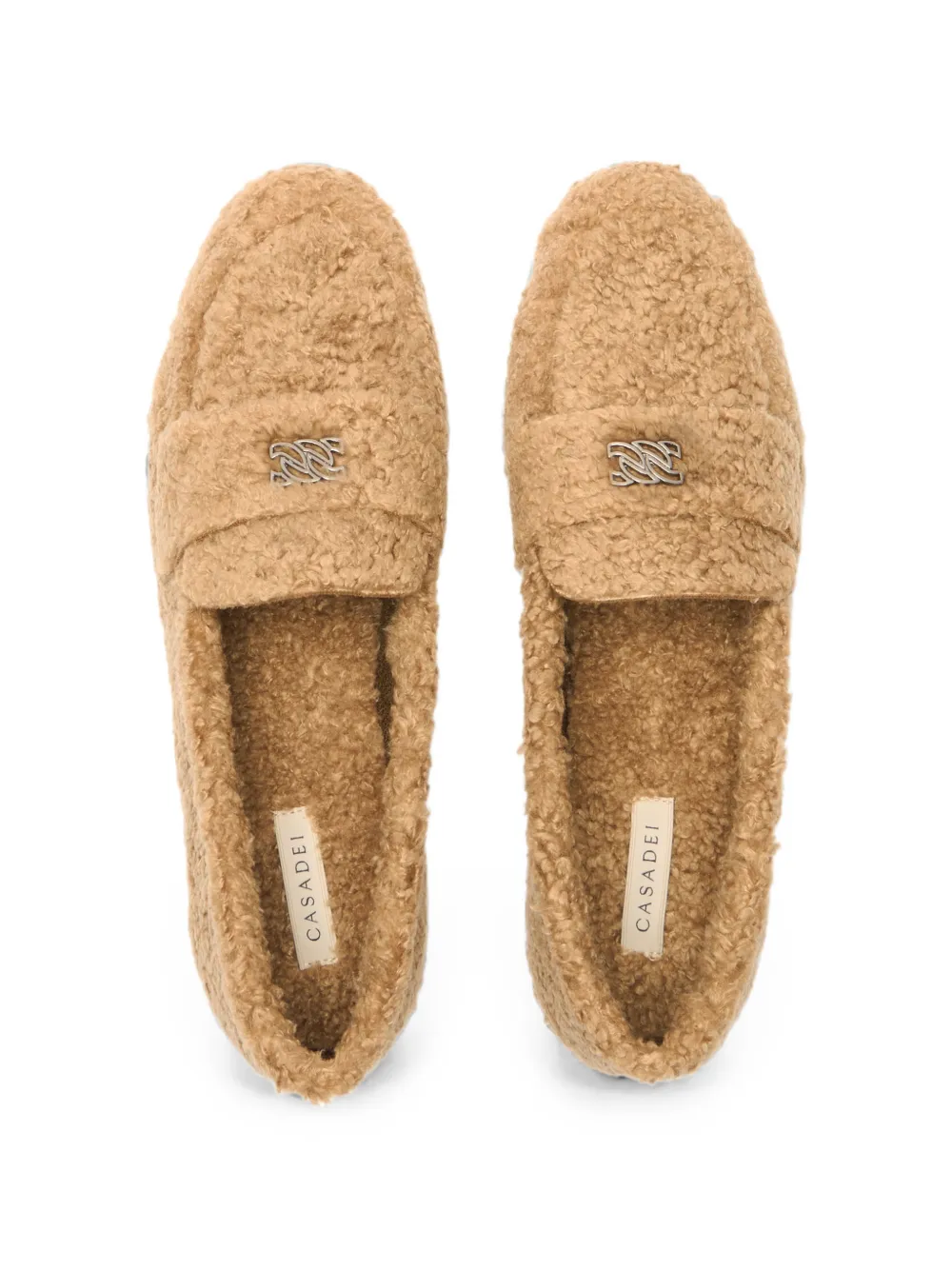 Casadei C-Chain loafers Beige