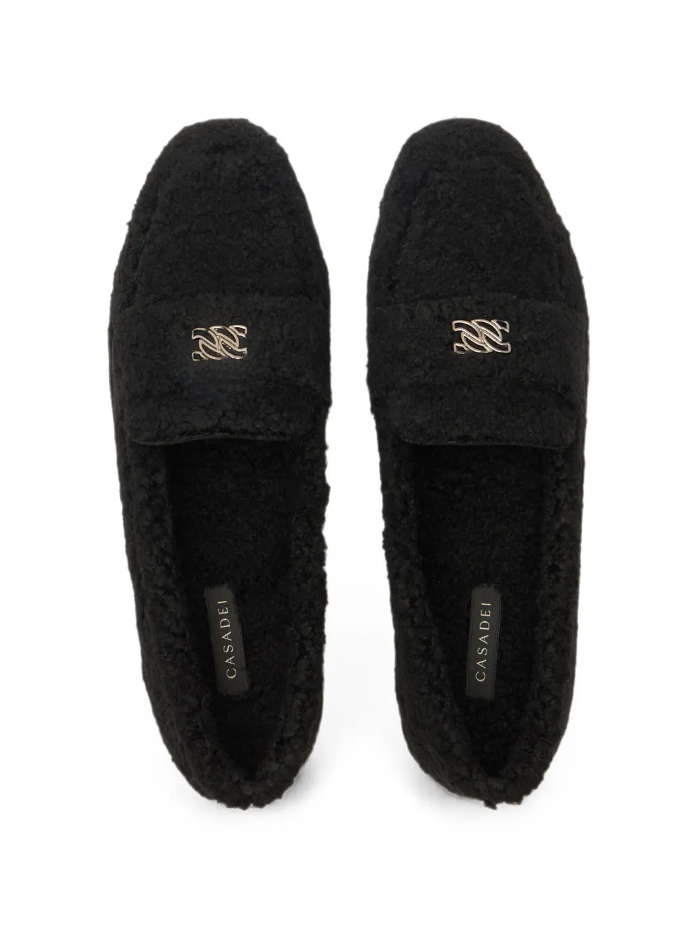 Casadei C-Chain loafers Zwart