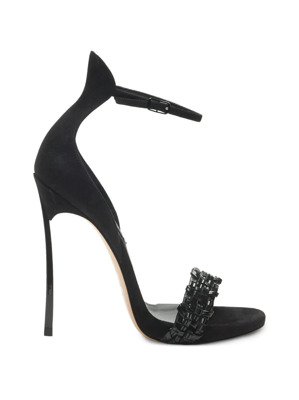 Casadei Cappa Blade Godyva sandals Zwart