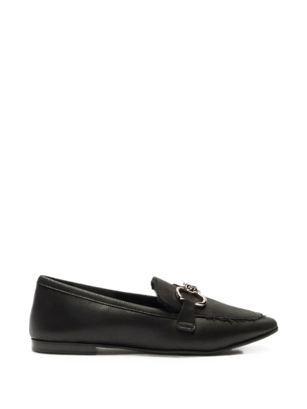 Casadei Bufaland chain-detail loafers Zwart