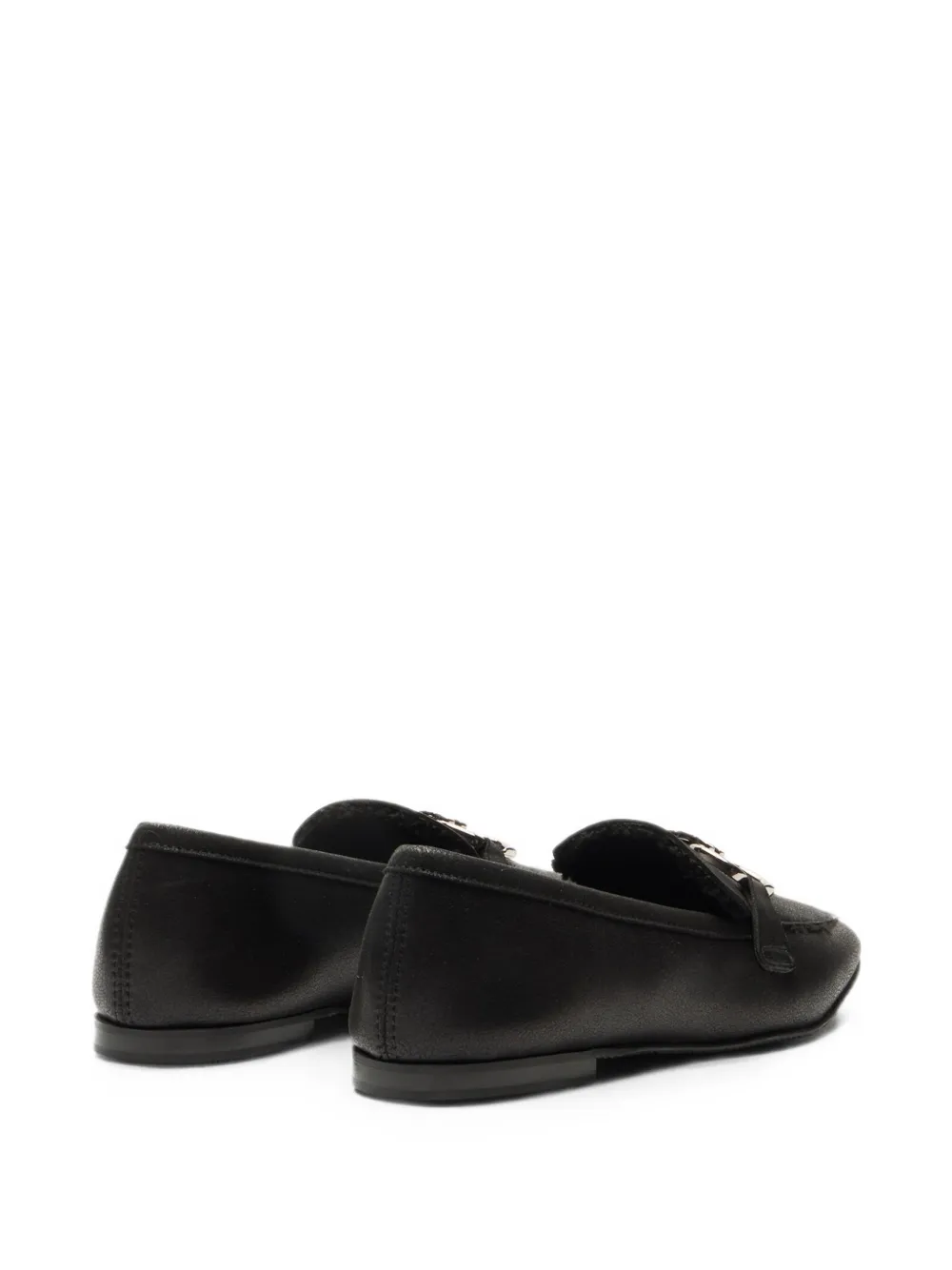 Casadei Bufaland chain-detail loafers Zwart