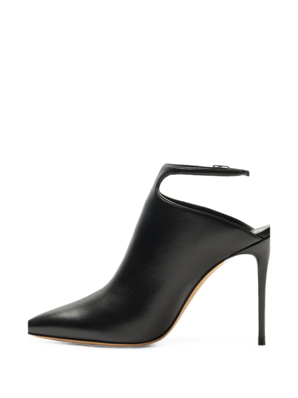 Casadei Julia Flavour leather mules Zwart