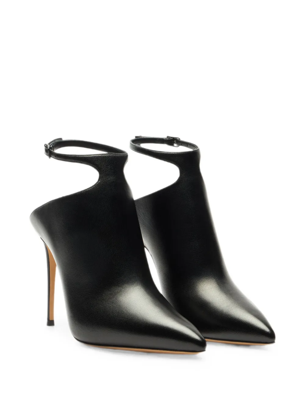 Casadei Julia Flavour leather mules Zwart