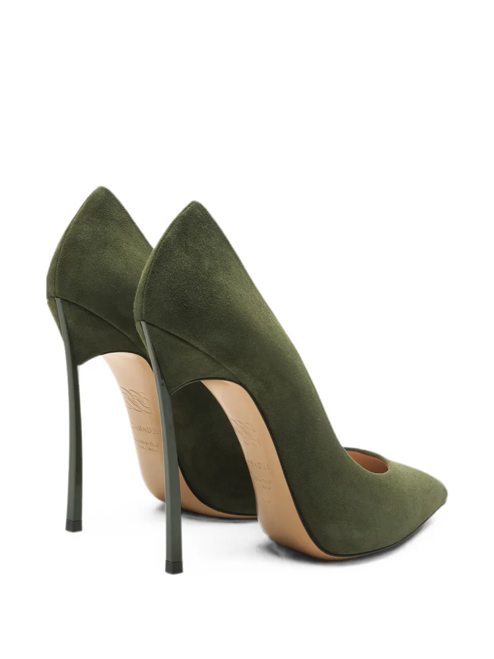 Casadei 블레이드 스웨이드 펌프스 In Multi