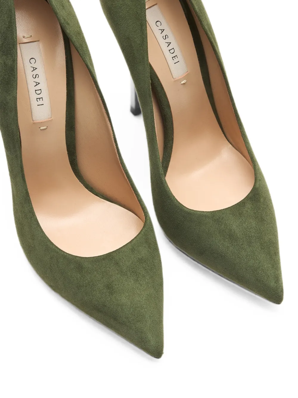 Casadei 블레이드 스웨이드 펌프스 In Multi