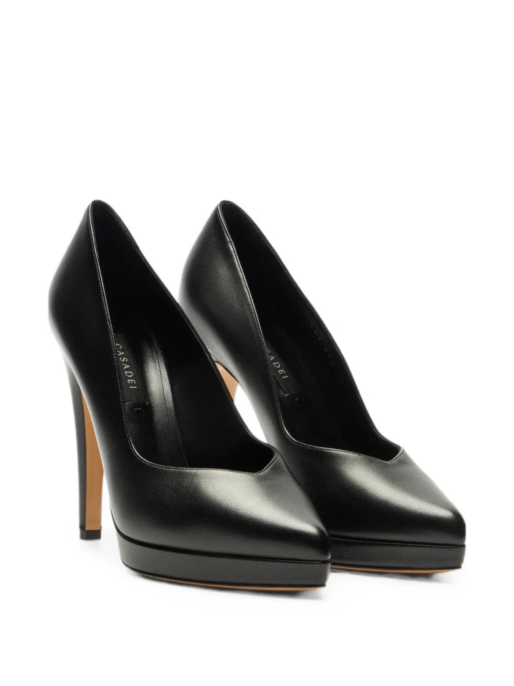 Casadei Michelle Minorca platform pumps Zwart