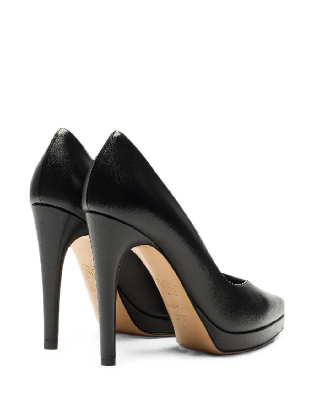 Casadei Michelle Minorca platform pumps Zwart