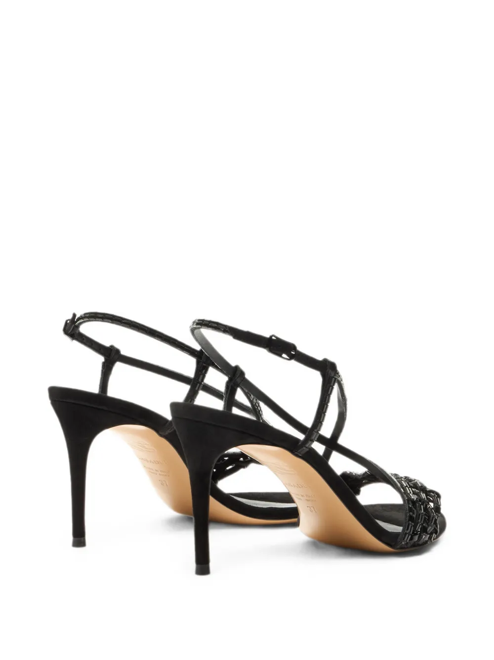 Casadei Julia Godyva sandals Zwart