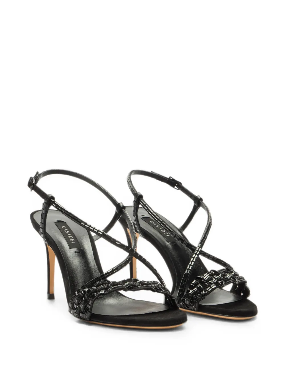 Casadei Julia Godyva sandals Zwart