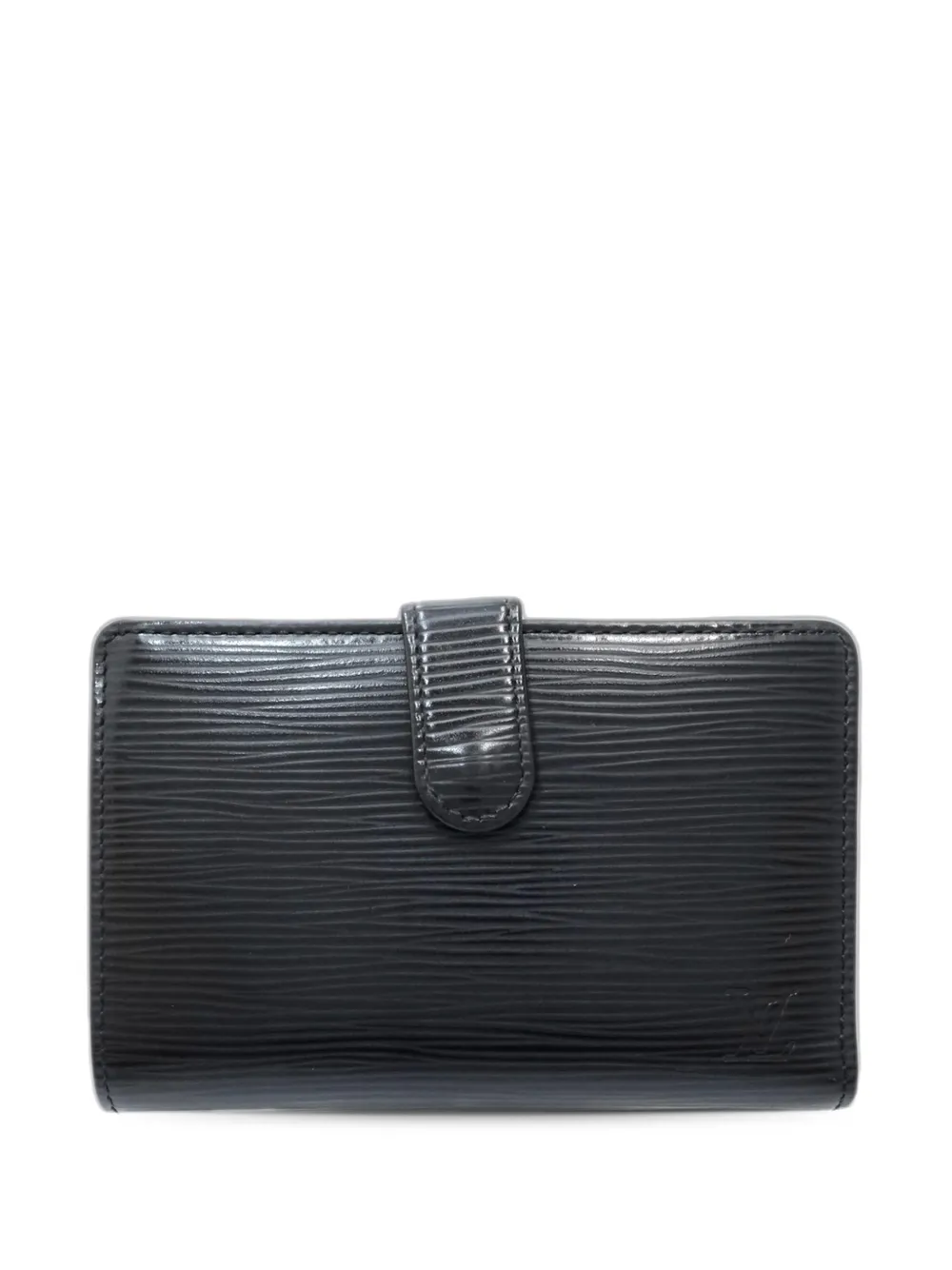 Louis Vuitton Pre-Owned Portafoglio Porte Monnaie Billets Viennois piccolo in pelle Épi 2013 - Nero