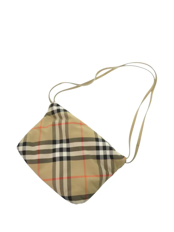Burberry Pre-Owned 2023-2026 Supernova Check Nylon Drawstring
