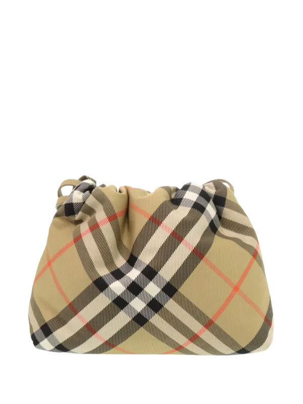 Burberry Pre-Owned 2023-2026 Supernova Check Nylon Drawstring