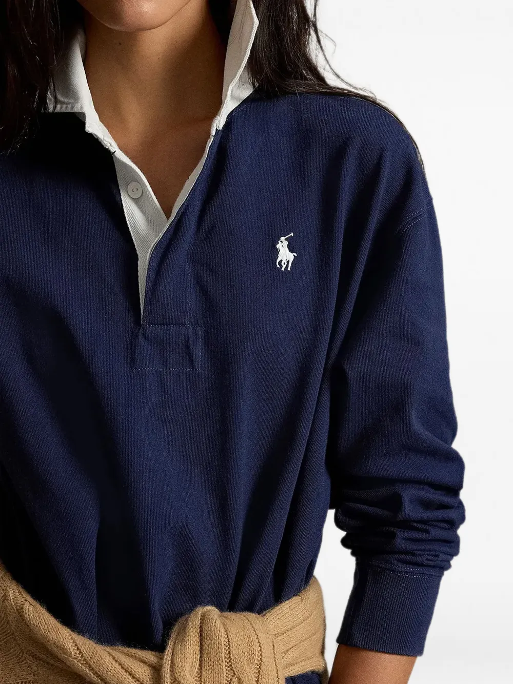Polo Ralph Lauren Poloshirt met geborduurd logo Blauw