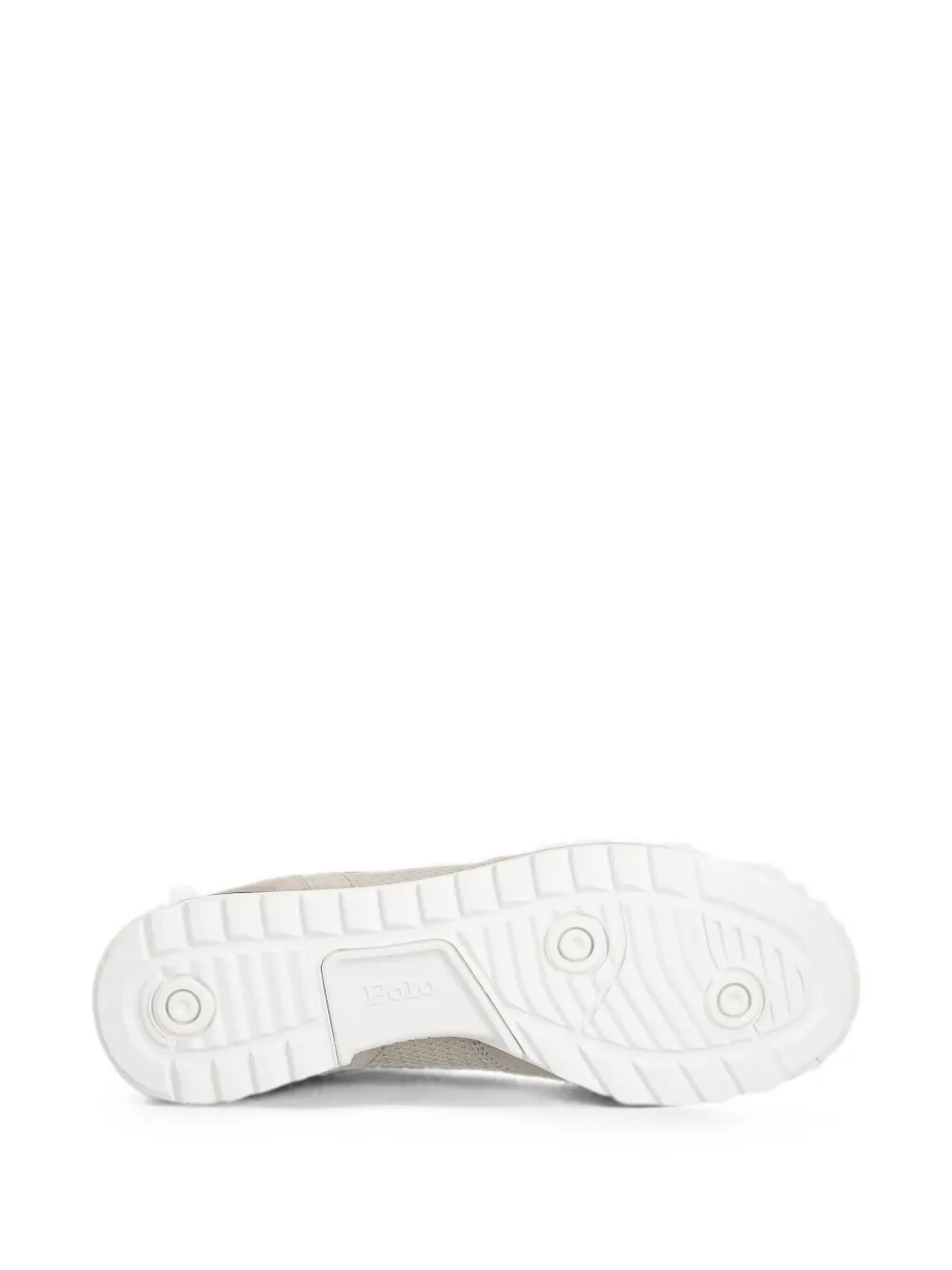 Polo Ralph Lauren logo-embroidered panelled sneakers Beige