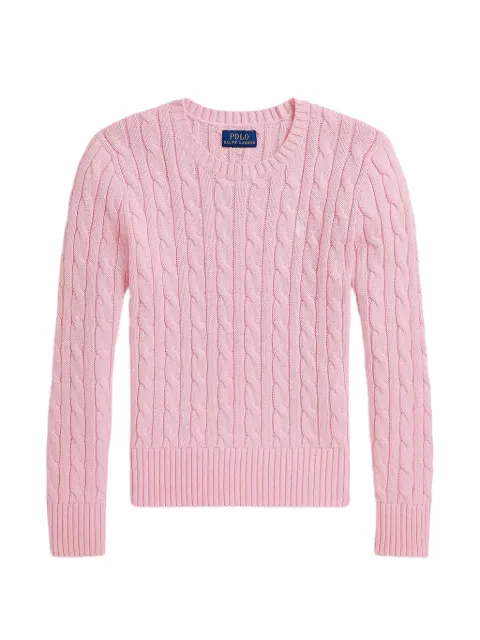 POLO RALPH LAUREN KIDS cable-knit sweater