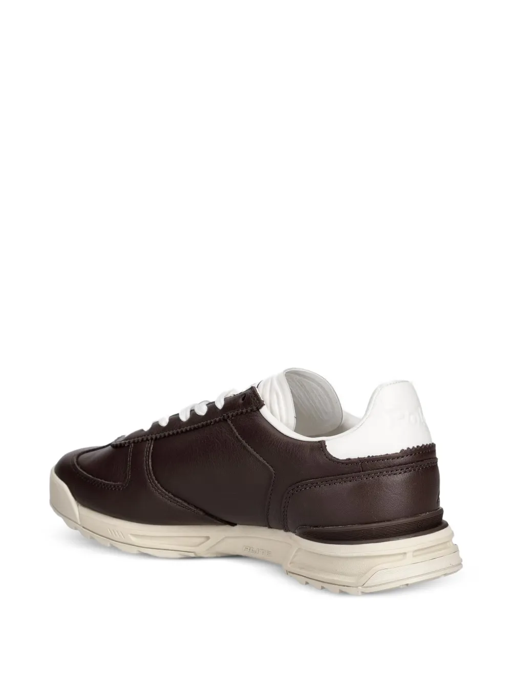 Polo Ralph Lauren Varick logo-embossed leather sneakers Bruin