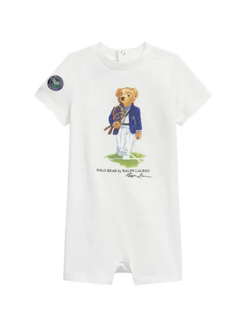 POLO RALPH LAUREN KIDS Polo Bear romper
