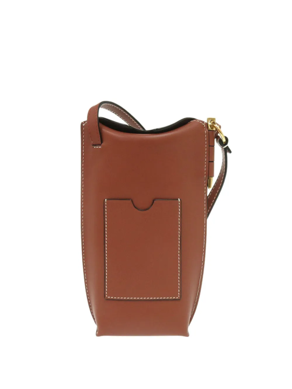 Loewe Pre-Owned Borsa a tracolla Gate Pocket in pelle 2010-2026 - Marrone
