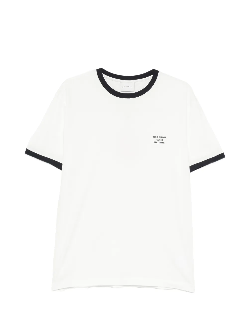 Drôle De Monsieur logo-print T-shirt