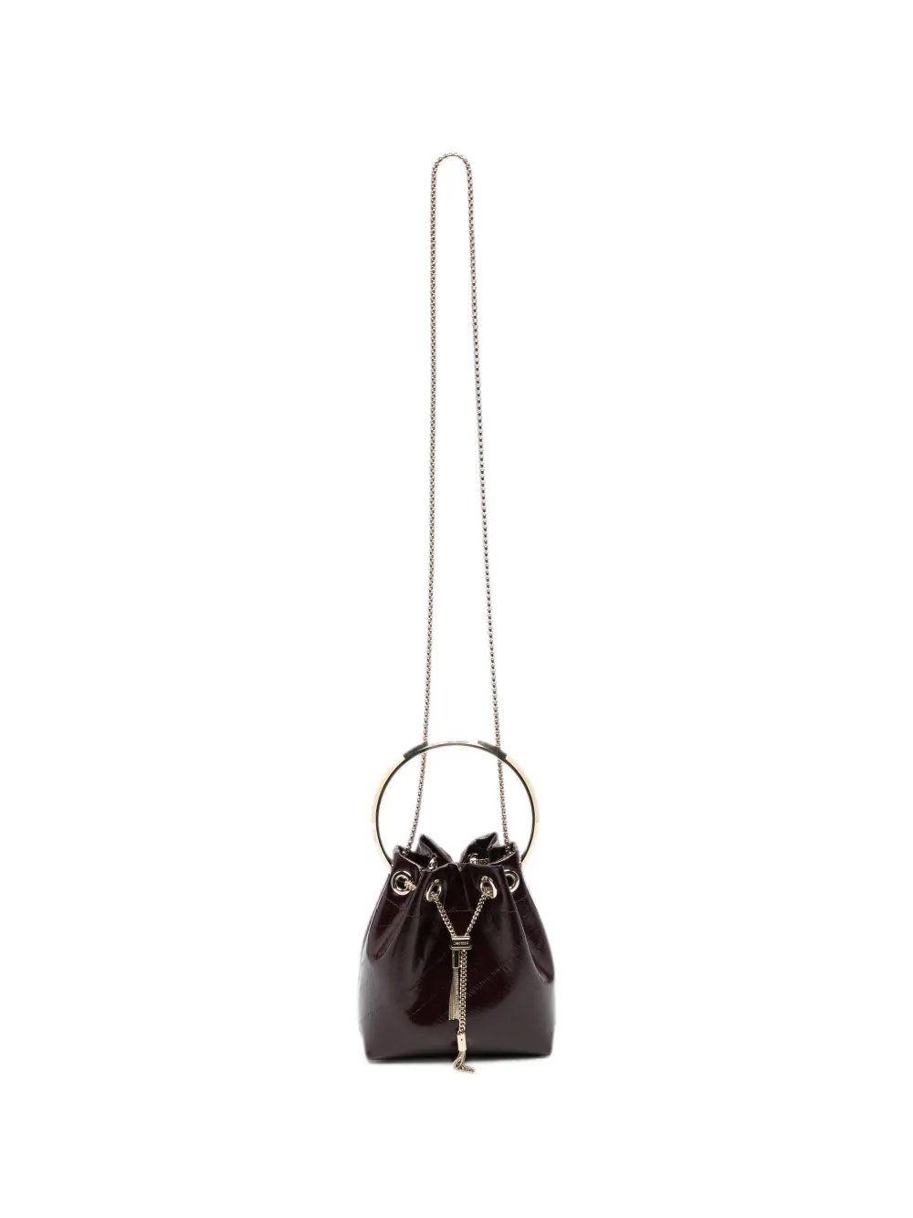 Jimmy Choo Bon Bon bucket bag - Rot