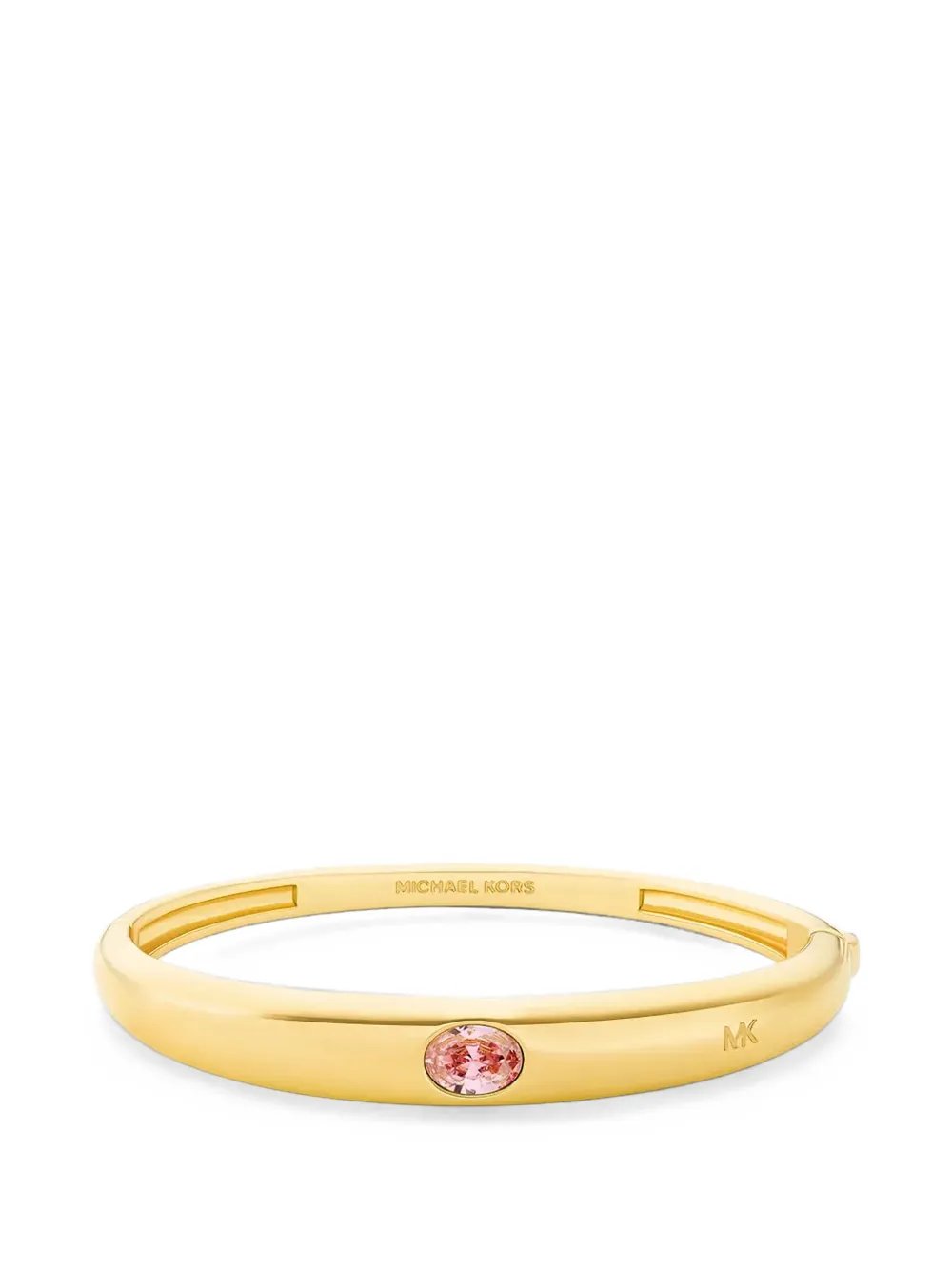 Michael Kors oval stone bangle - Oro