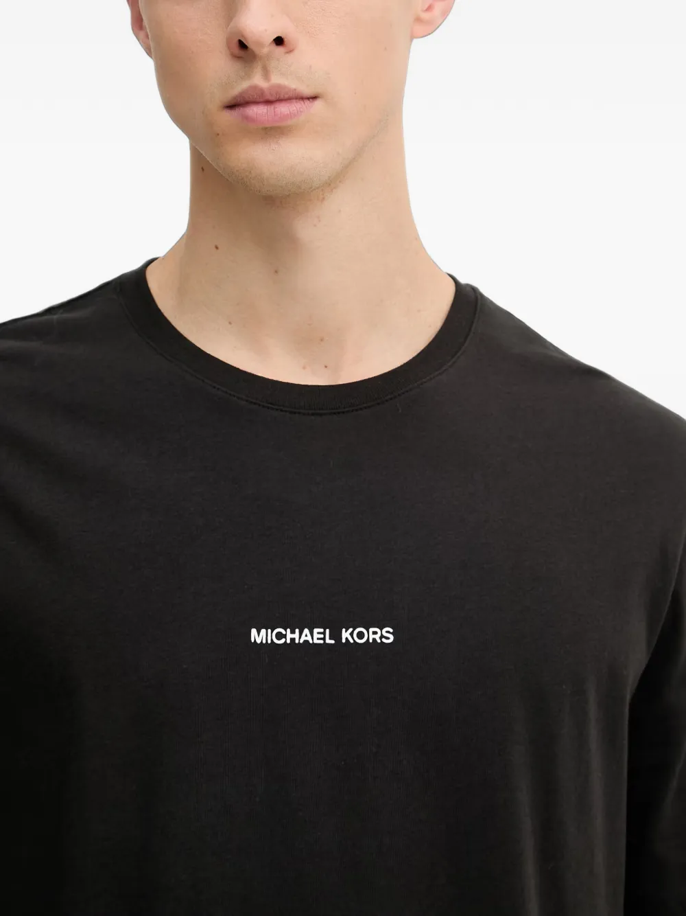 Michael Kors T-shirt met logoprint Zwart