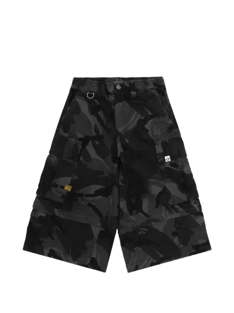 AAPE BY *A BATHING APE® camouflage-print cargo shorts