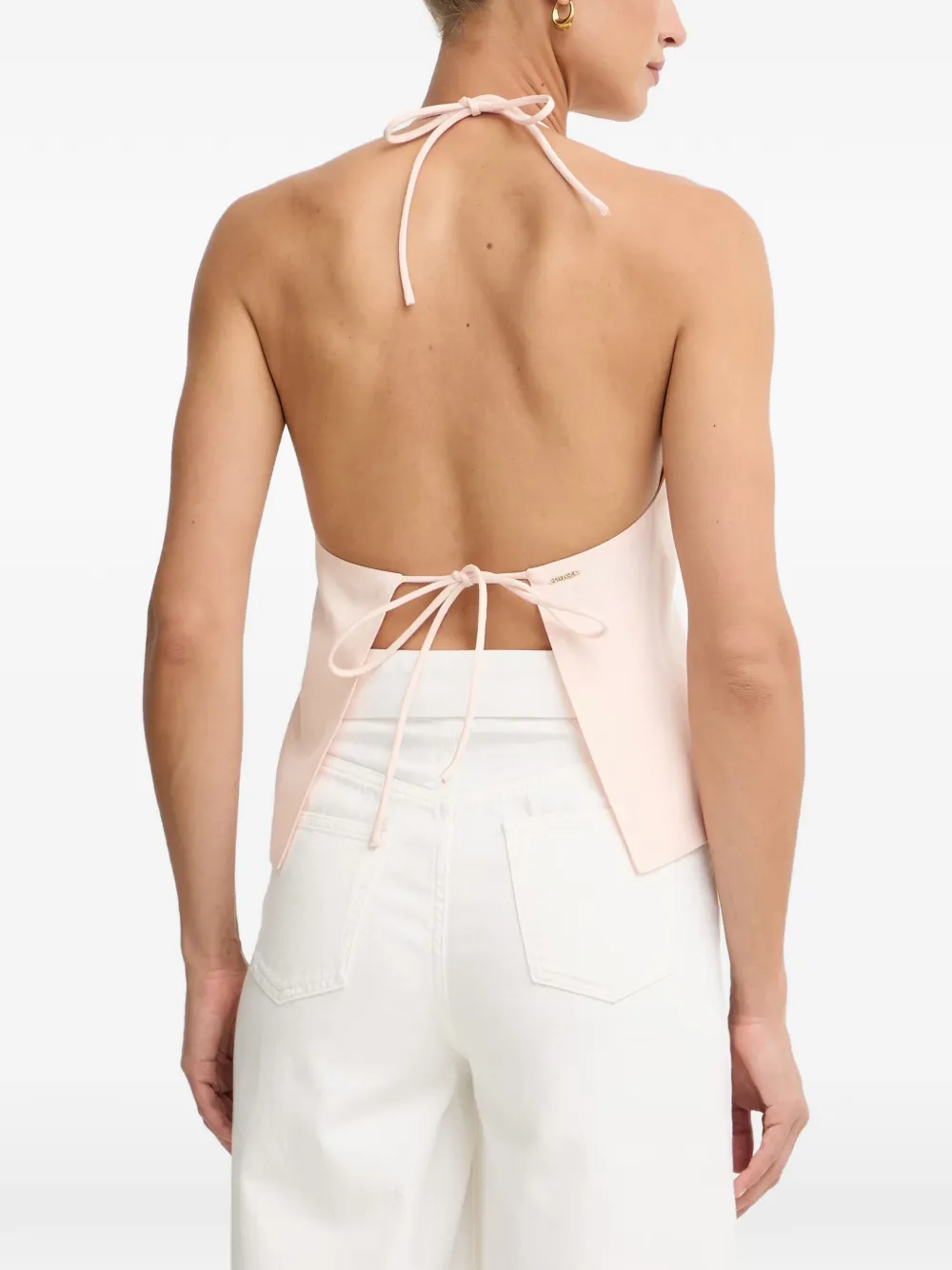 TWINSET Gilet met halternek Roze