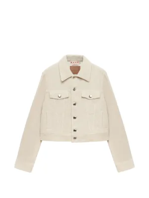 Levi's Corduroy sherpa-collar Jacket | White | FARFETCH