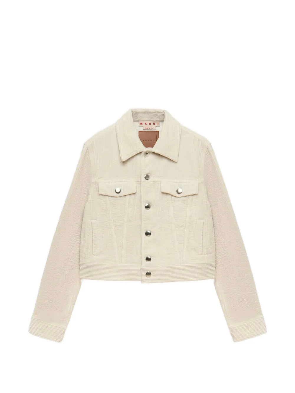 Marni corduroy button-up jacket - Nude