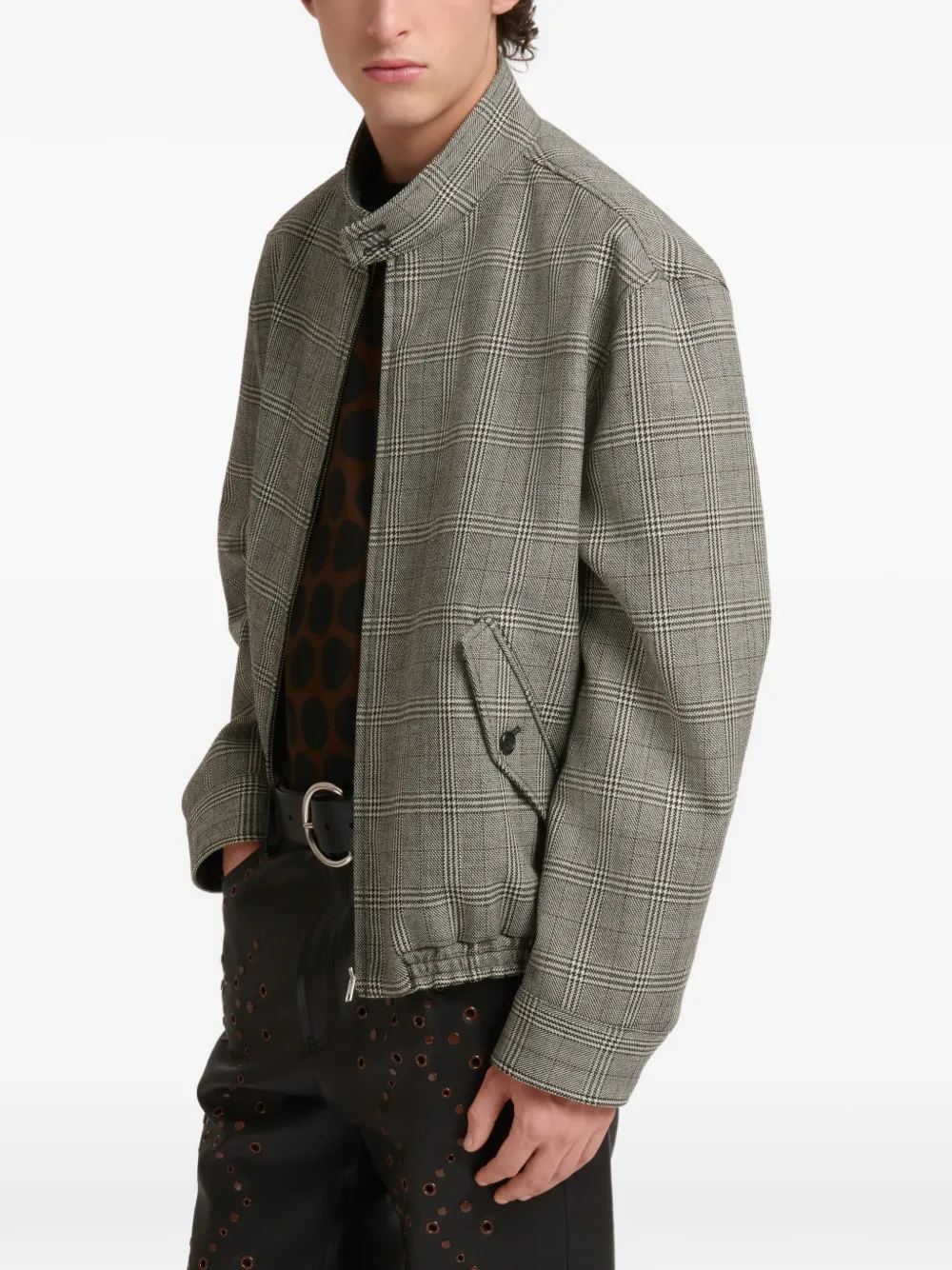 Marni Geruit jack Grijs