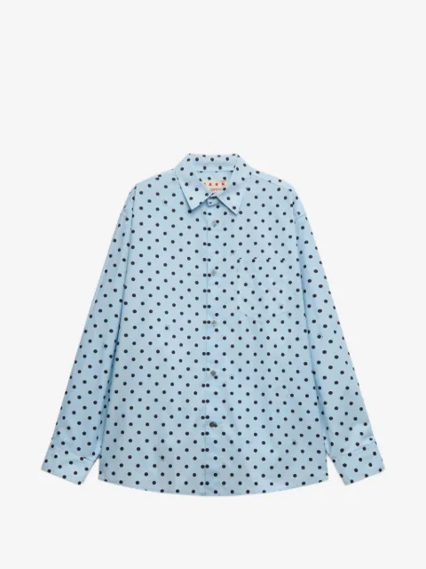 Marni camisa de algodón y popelina